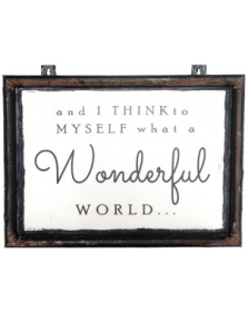 Wonderful World Screen Print Art