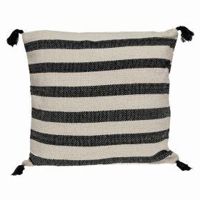 Parkland Collection Cruza Transitional Beige Pillow Cover With Poly Insert