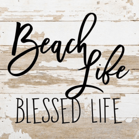 Beach life Wall Sign