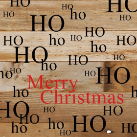 Ho, ho, ho, ho, Merry Christmas... Wall Sign