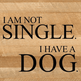 I'm not single Wall Sign