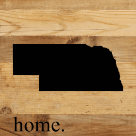 NEBRASKA - Sweet Home... Wall Sign