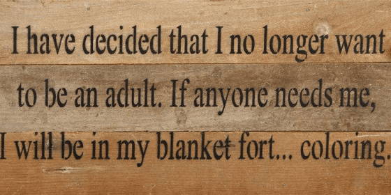 I have decided that I no longer wan... Wall Sign