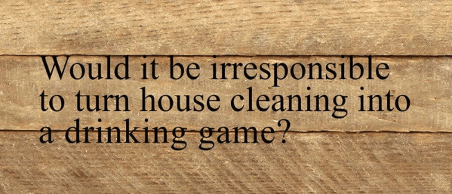Would it be irresponsible to turn house... Wall Sign