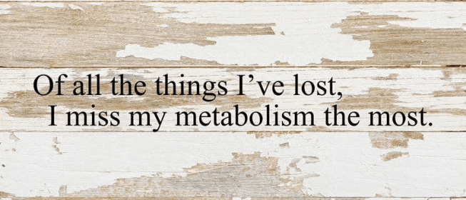 Of all the things I've lost, I miss my m... Wall Sign