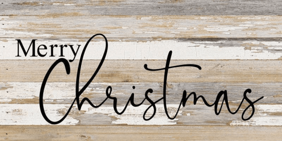 Merry Christmas... Wall Sign