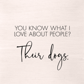 You know what I love about people- Their... Wall Art