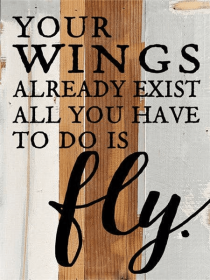 Your wings already exists