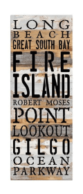 Long Island Beaches... Wall Sign