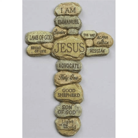 Names Of Jesus Wall Cross