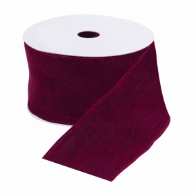 2.5" x 10 Yds. Wired Acrylic (Set of 6)