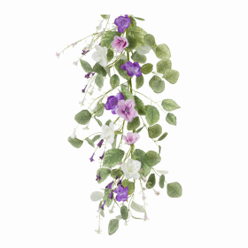 Lisianthus Garland (Set of 2) 5'L Polyester