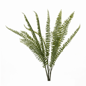 Fern Bush (Set of 6) 22"H Plastic