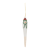 Snowman Drop Ornament