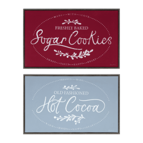Winter Cookies and Cocoa Wall Sign