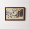 Vintage Ski Lodge Wall Art
