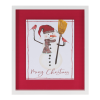 Framed Snowman Sentiment Wall Art