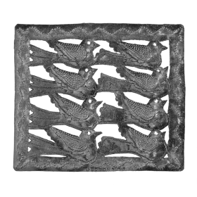 Eight Birds in Rectangle
