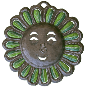 Painted Green Sun
