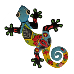 Small Painted Blue Gecko